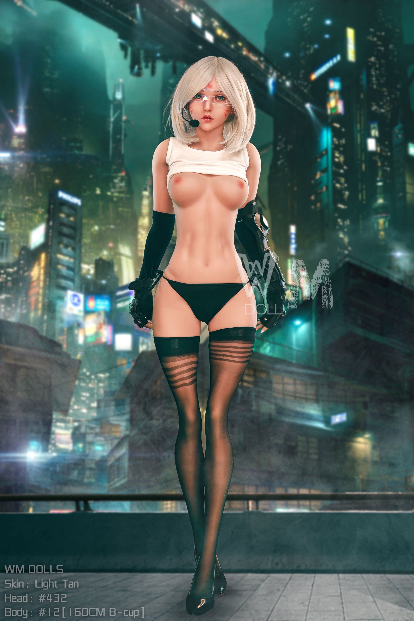Petite Anime Sex Doll Hinata - 160CM (5ft2) B Cup - WM Doll