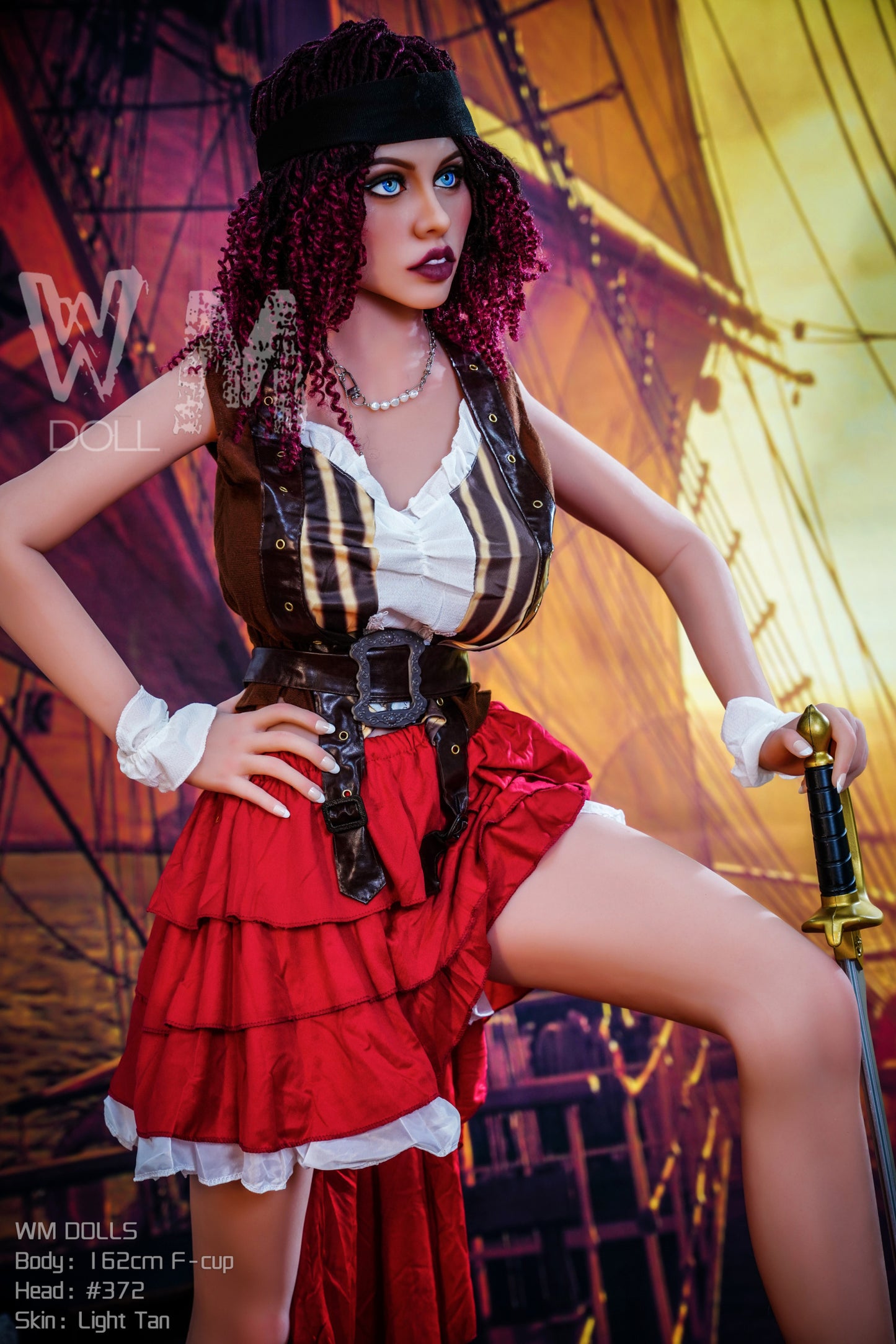 Cosplay Sex Doll Kirsten - 162CM (5ft3) F Cup - WM Doll