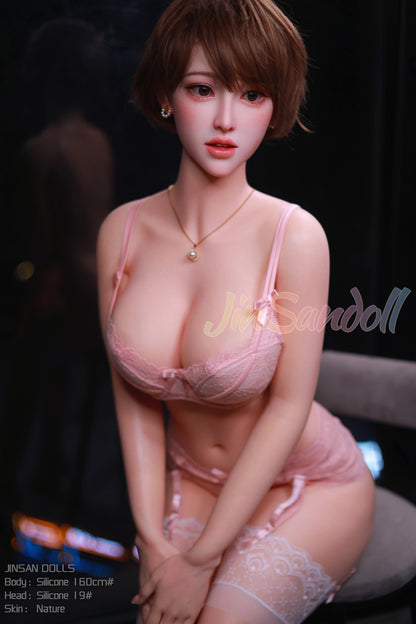 Silicone Asian Sex Doll Hanne - 160CM (5ft2) E Cup - WM Doll