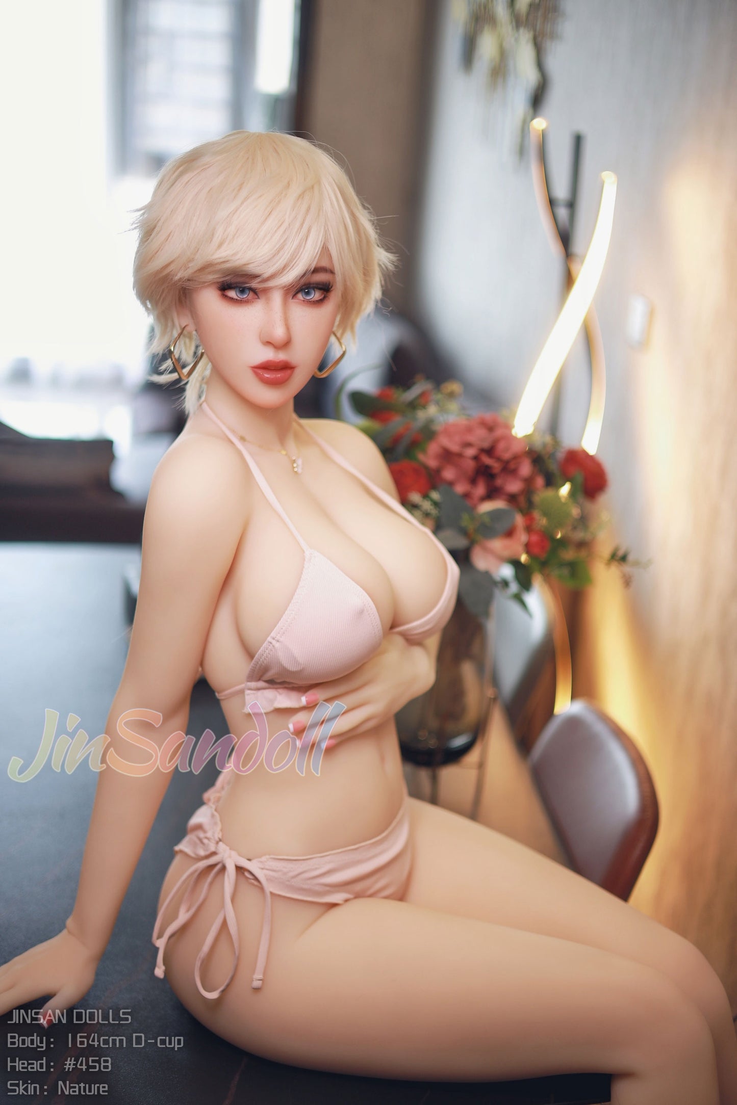 Big Boobs Blonde Sex Doll Teddy - 164CM (5ft4) D Cup - WM Doll