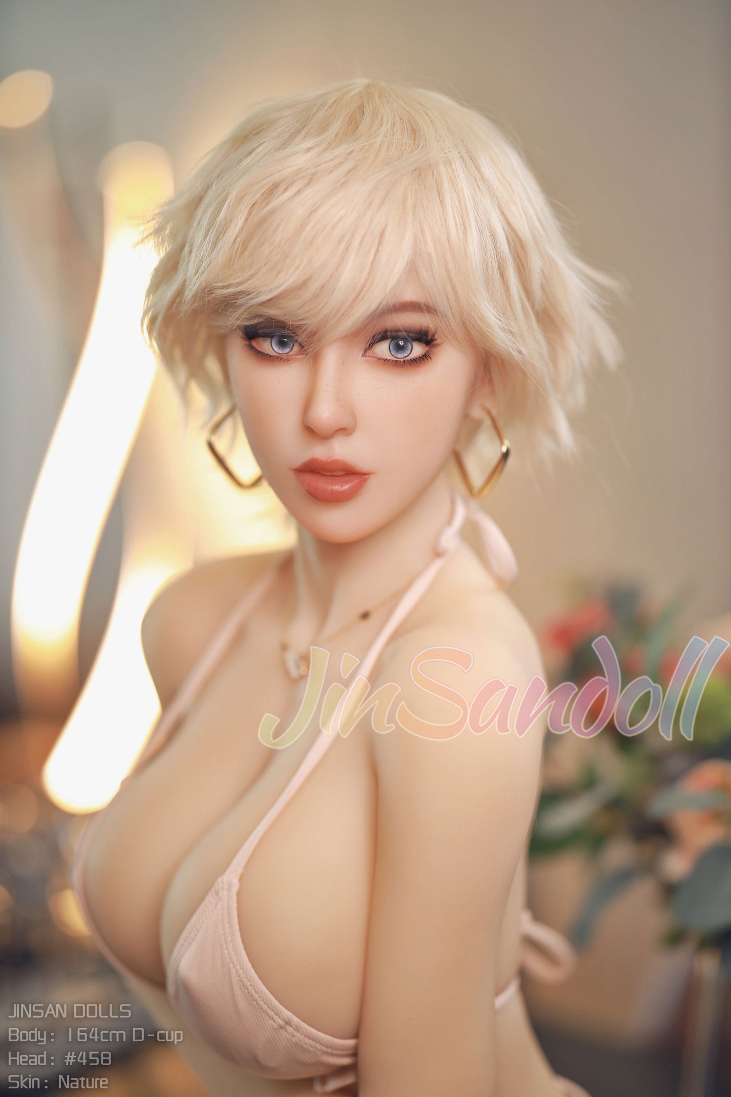 Big Boobs Blonde Sex Doll Teddy - 164CM (5ft4) D Cup - WM Doll