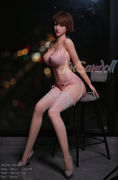 Silicone Asian Sex Doll Hanne - 160CM (5ft2) E Cup - WM Doll