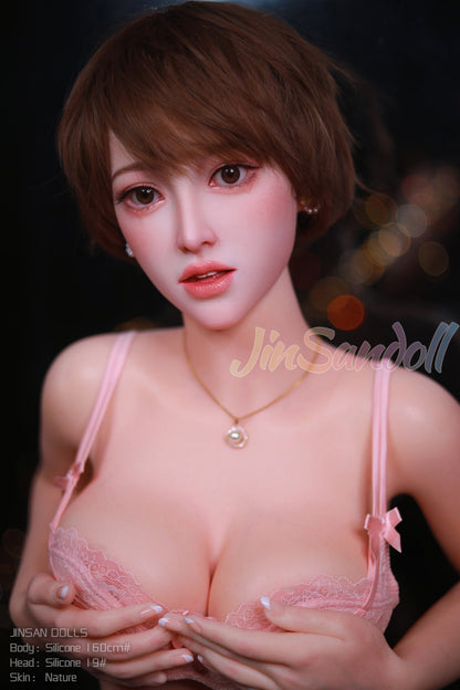 Silicone Asian Sex Doll Hanne - 160CM (5ft2) E Cup - WM Doll