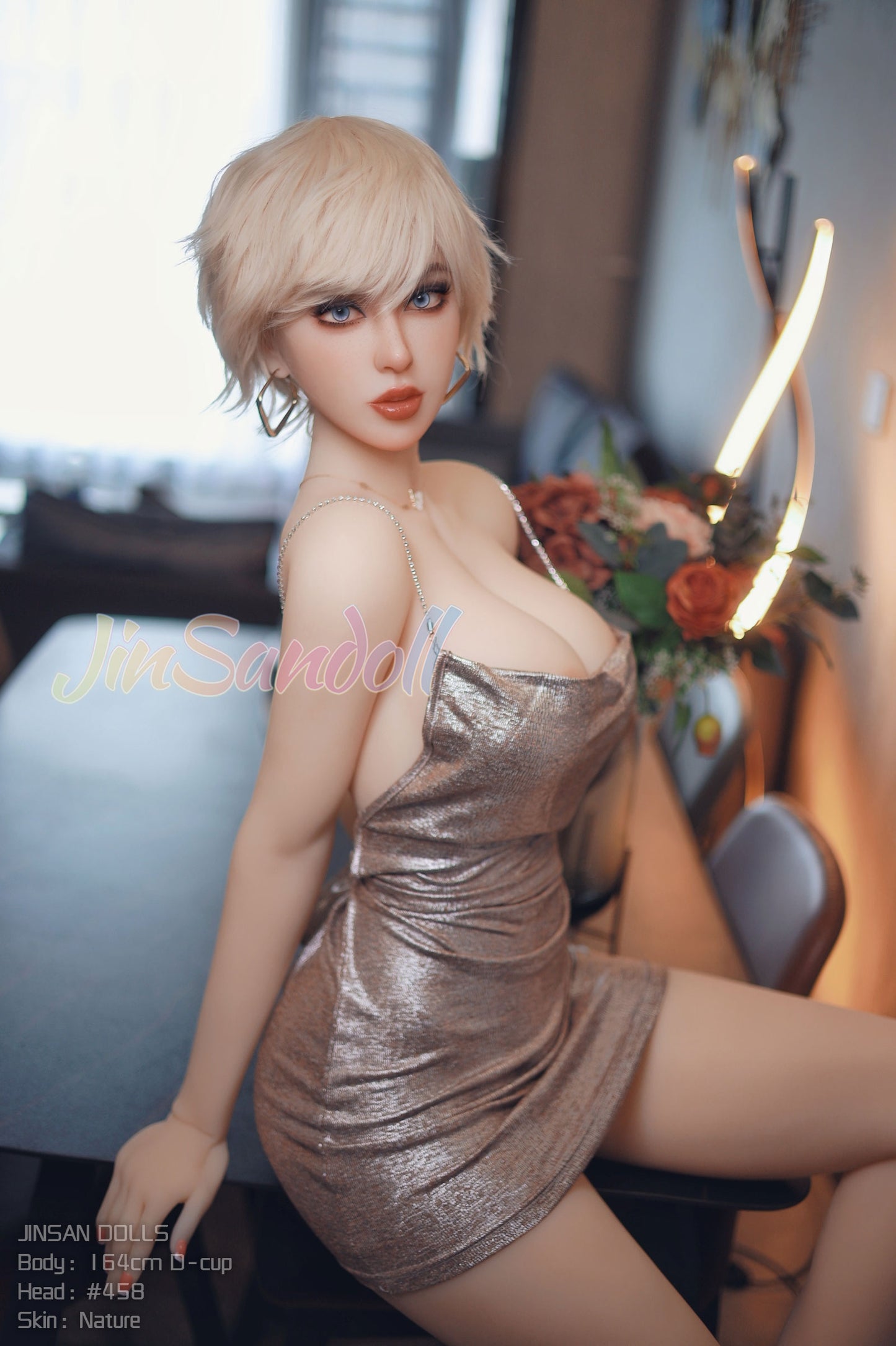 Big Boobs Blonde Sex Doll Teddy - 164CM (5ft4) D Cup - WM Doll