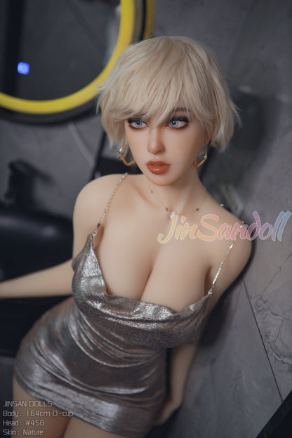Big Boobs Blonde Sex Doll Teddy - 164CM (5ft4) D Cup - WM Doll