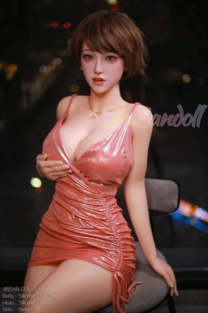 Silicone Asian Sex Doll Hanne - 160CM (5ft2) E Cup - WM Doll