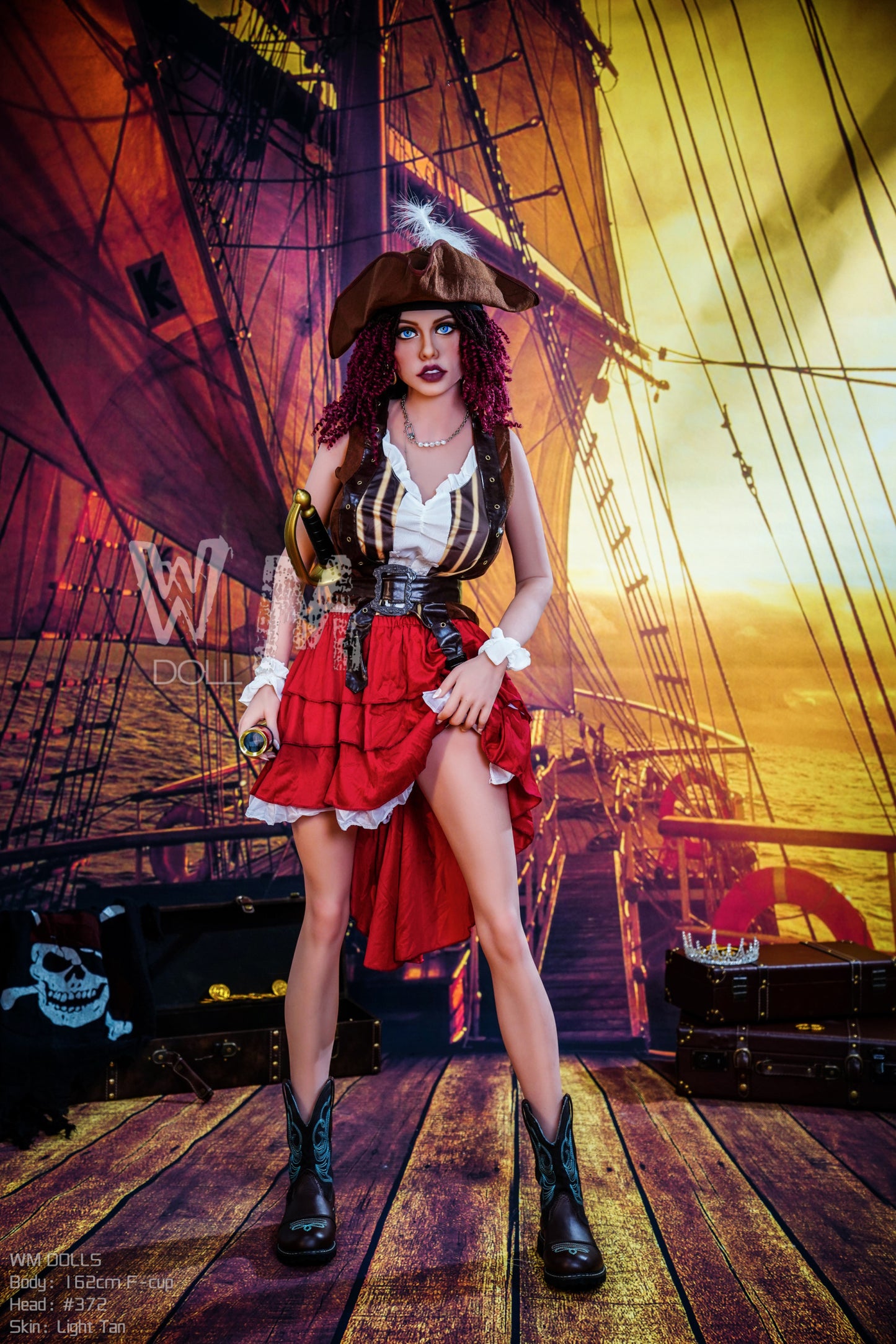 Cosplay Sex Doll Kirsten - 162CM (5ft3) F Cup - WM Doll