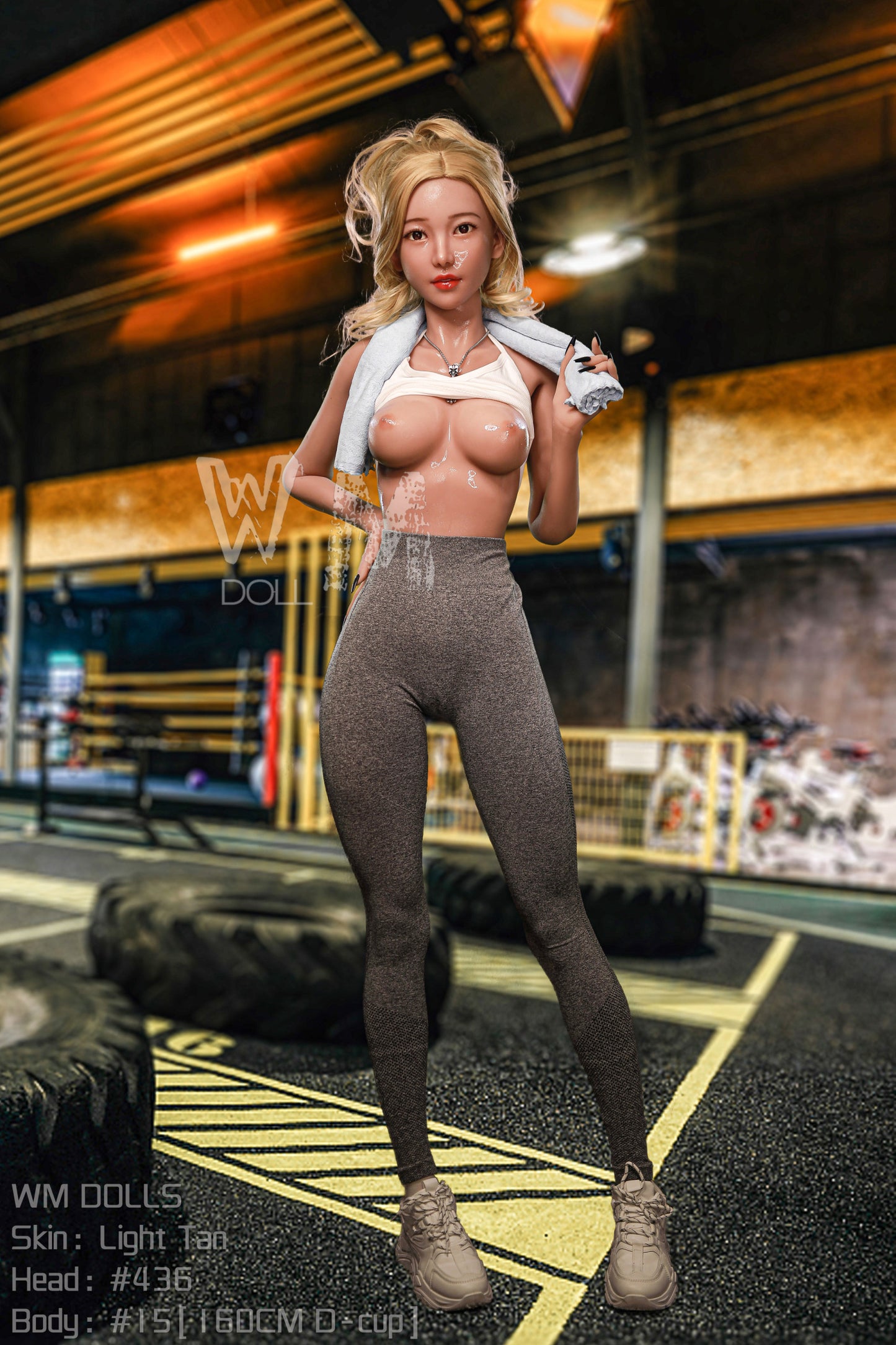 Skinny Teen Sex Doll Sandy - 160CM (5ft2) D Cup - WM Doll