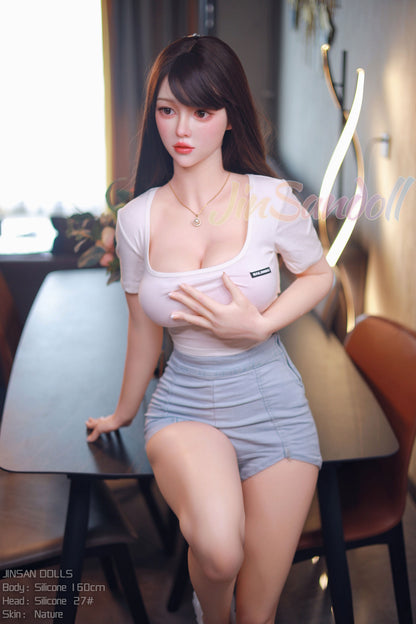 Silicone Asian Sex Doll Kendra - 160CM (5ft2) E Cup - WM Doll