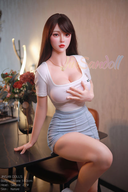 Silicone Asian Sex Doll Kendra - 160CM (5ft2) E Cup - WM Doll