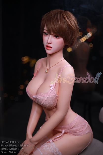 Silicone Asian Sex Doll Hanne - 160CM (5ft2) E Cup - WM Doll