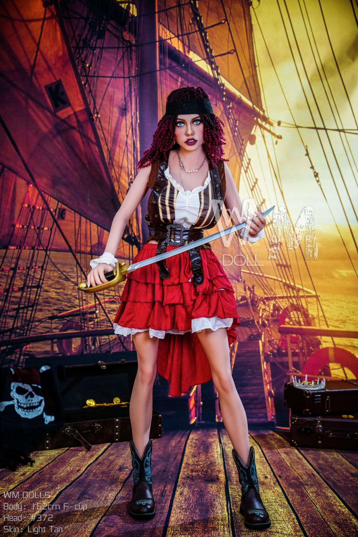 Cosplay Sex Doll Kirsten - 162CM (5ft3) F Cup - WM Doll