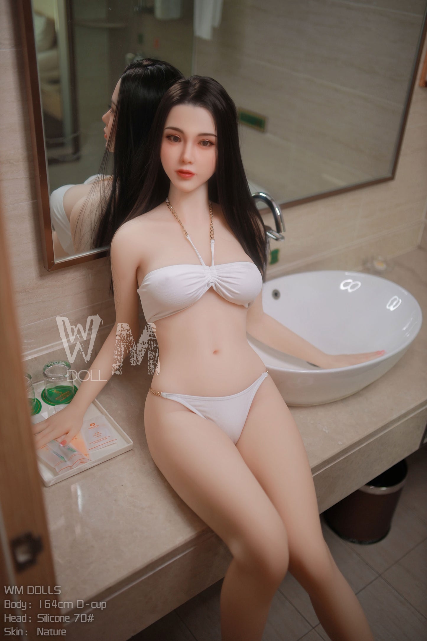 Silicone Asian Sex Doll Ashlyn - 164CM (5ft4) D Cup - WM Doll