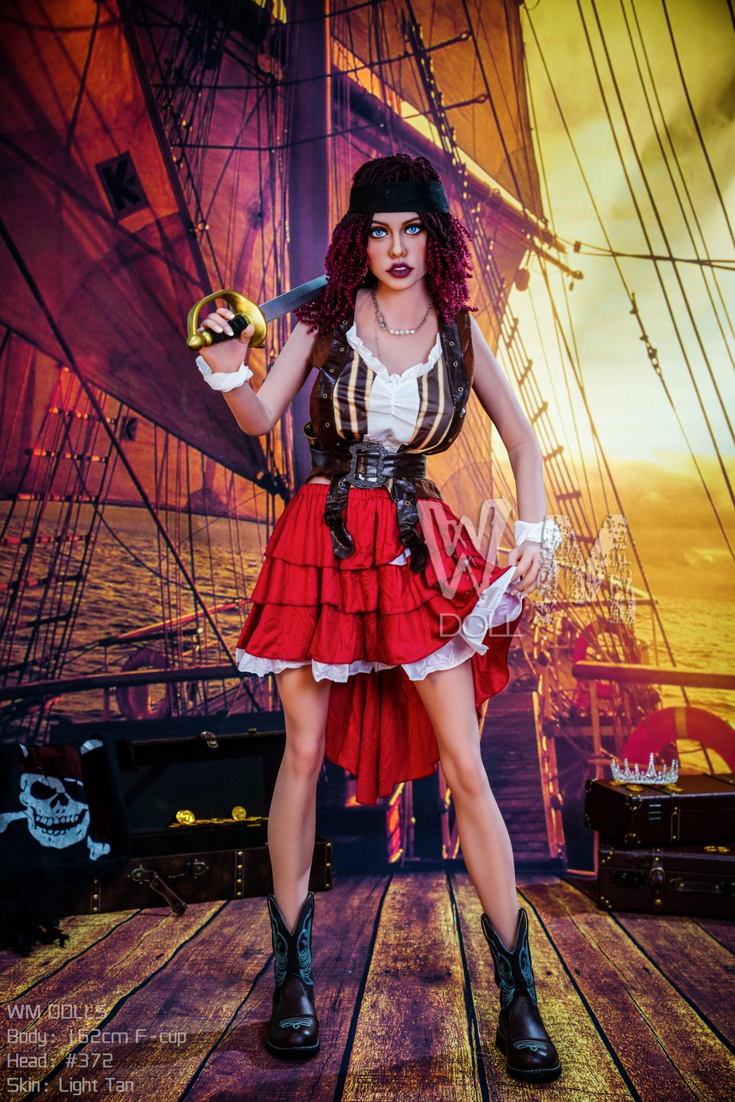 Cosplay Sex Doll Kirsten - 162CM (5ft3) F Cup - WM Doll