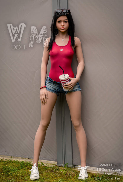 Skinny Asian Sex Doll Ginny - 160CM (5ft2) A Cup - WM Doll