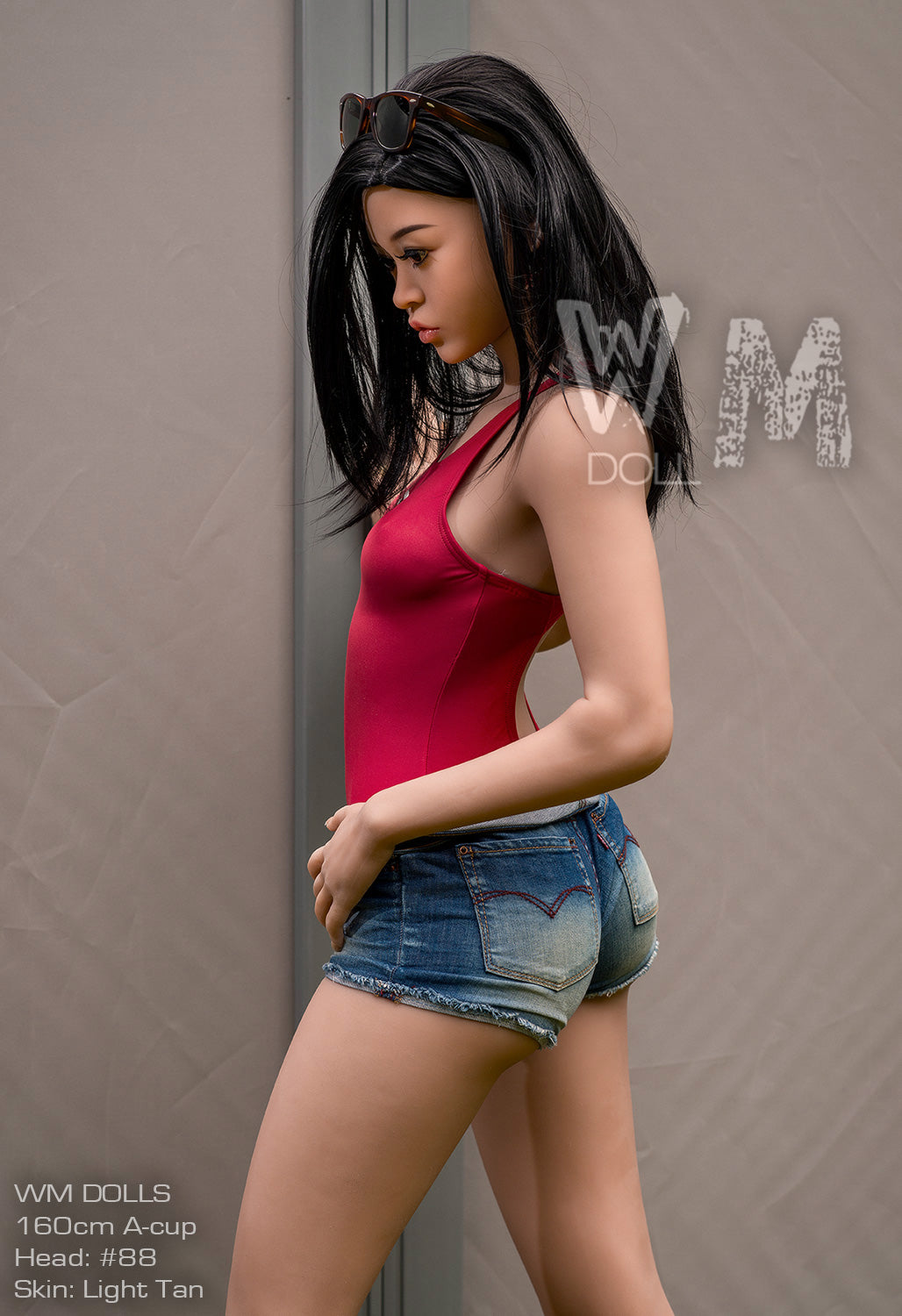 Skinny Asian Sex Doll Ginny - 160CM (5ft2) A Cup - WM Doll