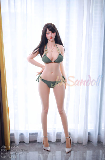Silicone Asian Sex Doll Kendra - 160CM (5ft2) E Cup - WM Doll